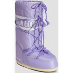Moon boots violettes en caoutchouc classiques pour enfant 