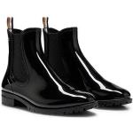 Bottes de pluie de créateur HUGO BOSS BOSS noires en PVC Pointure 41 look casual pour femme 
