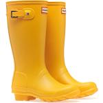 Bottes de pluie Hunter The Original Boot jaunes Pointure 33 look casual pour enfant 