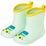 Bottes de neige & bottes hiver  vert d'eau en caoutchouc à motif requins étanches Pointure 28 look casual pour enfant 