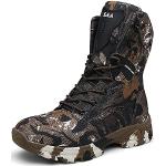 Chaussures casual kaki camouflage look militaire pour homme 