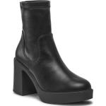 Bottines Bianco Footwear noires en cuir synthétique Pointure 37 pour femme en promo 