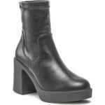 Bottines Bianco Footwear noires en cuir synthétique Pointure 41 pour femme en promo 