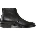 Boots Chelsea de créateur HUGO BOSS BOSS noires en cuir Pointure 42 pour homme en promo 