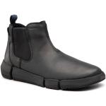 Boots Chelsea Geox noires Pointure 41 look casual pour homme en promo 