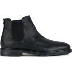 Boots Chelsea Geox noires en cuir Pointure 40 pour homme en promo 