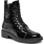 Chaussures de randonnée Högl noires en cuir verni Pointure 37 pour femme en promo 