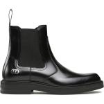 Boots Chelsea Karl Lagerfeld noires en cuir Pointure 42 pour homme 