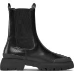 Boots Chelsea Kennel + Schmenger noires en cuir Pointure 38 pour femme en promo 