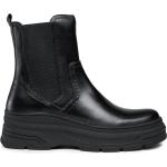 Boots Chelsea Marco Tozzi noires en cuir Pointure 41 pour femme 