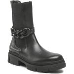 Boots Chelsea Tamaris noires en cuir Pointure 36 pour femme 