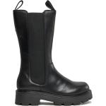 Boots Chelsea Vagabond noires en cuir Pointure 39 pour femme en promo 