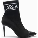 Low boots Karl Lagerfeld noires à élastiques Pointure 38 pour femme en promo 