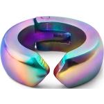 Boucles d'oreilles à clip Lucléon multicolores en acier 