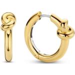 Boucles d'oreilles Ti Sento dorées en argent en argent look vintage pour femme 