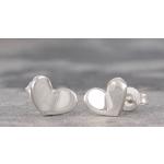 Boucles d'oreilles argentées en argent à perles en argent 18 carats 