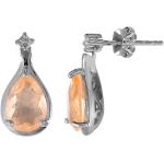 Boucles d'oreilles Juwelo orange en argent en argent pour femme en promo 