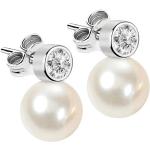 Boucles d'oreilles Morellato argentées à perles en argent look fashion pour femme 