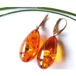 Boucles d'oreilles argentées en résine à perles en argent en ambre pour femme 