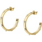 Boucles d'oreilles Morellato dorées en acier à perles look fashion pour femme 