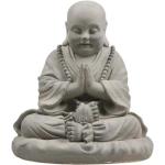 Jardins zen gris à motif Bouddha de 53 cm 