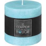 Bougies Paris Prix turquoise de 10 cm rustiques en promo 