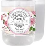 Bougies parfumées Durance roses de 40 cm 