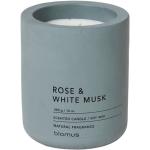 Bougie parfumée FRAGA ⌀ 9 cm, Rose & Musc Blanc, Blomus