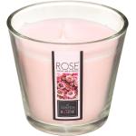 Bougies parfumées Atmosphera roses en verre 