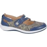 Chaussures casual Boulevard bleues Pointure 41 avec un talon jusqu'à 3cm look casual pour femme en promo 