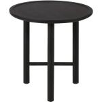 Tables basses Zago noires en métal finis vernis minimalistes 