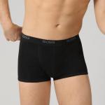 Boxers Sloggi noirs en coton éco-responsable Taille S pour homme en promo 