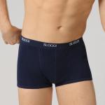 Boxers Sloggi bleus en coton éco-responsable Taille XL pour homme en promo 