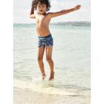 Shorts de bain Vertbaudet bleu marine tropicaux à motif requins Taille 12 ans pour garçon en promo de la boutique en ligne Vertbaudet.fr 