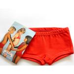 Shorts de bain rouges à motif bateaux enfant Taille 2 ans look vintage 