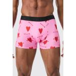 Boxers fantaisie boohooMAN roses Taille S pour homme 