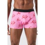 Boxers fantaisie boohooMAN roses Taille XS pour homme 