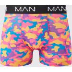 Boxers fantaisie boohooMAN roses camouflage Taille L pour homme 