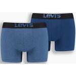 Boxers Levi's bleues foncé bio éco-responsable Taille S pour homme 