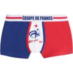 Boxers short Pomm'Poire bleus à logo en coton FFF Taille 3 ans pour garçon de la boutique en ligne 3Suisses.fr 