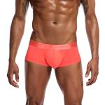 Boxers fantaisie orange respirants en lot de 6 Taille L look fashion pour homme 