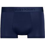 Boxers en microfibre de créateur Calvin Klein bleus en nylon Taille M pour homme 