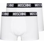 Boxers de créateur Moschino Moschino Underwear blancs Taille L pour homme 