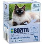 Bozita 6 x 370g en sauce - renne Bozita - Pâtée pour Chat