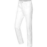 Jeans slim blancs stretch Taille XXL look fashion pour homme 