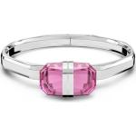 Bracelets de créateur Swarovski argentés en cristal en acier pour femme 