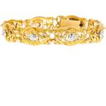 Bracelets en or en or 18 carats seconde main art nouveau 