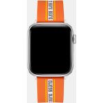 Bracelets de montre Guess Apple orange en silicone 