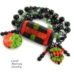 Bracelets de perles en céramique à perles 