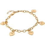 Bracelets breloques dorés en or 18 carats personnalisés classiques pour femme en promo 